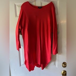 5 for $25 Coral color oversized shirt